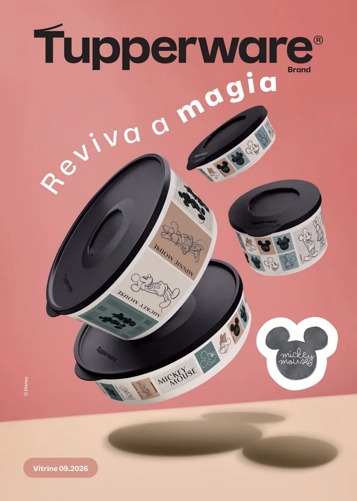 Capa do catálogo Vitrine 09/2026 de Tupperware